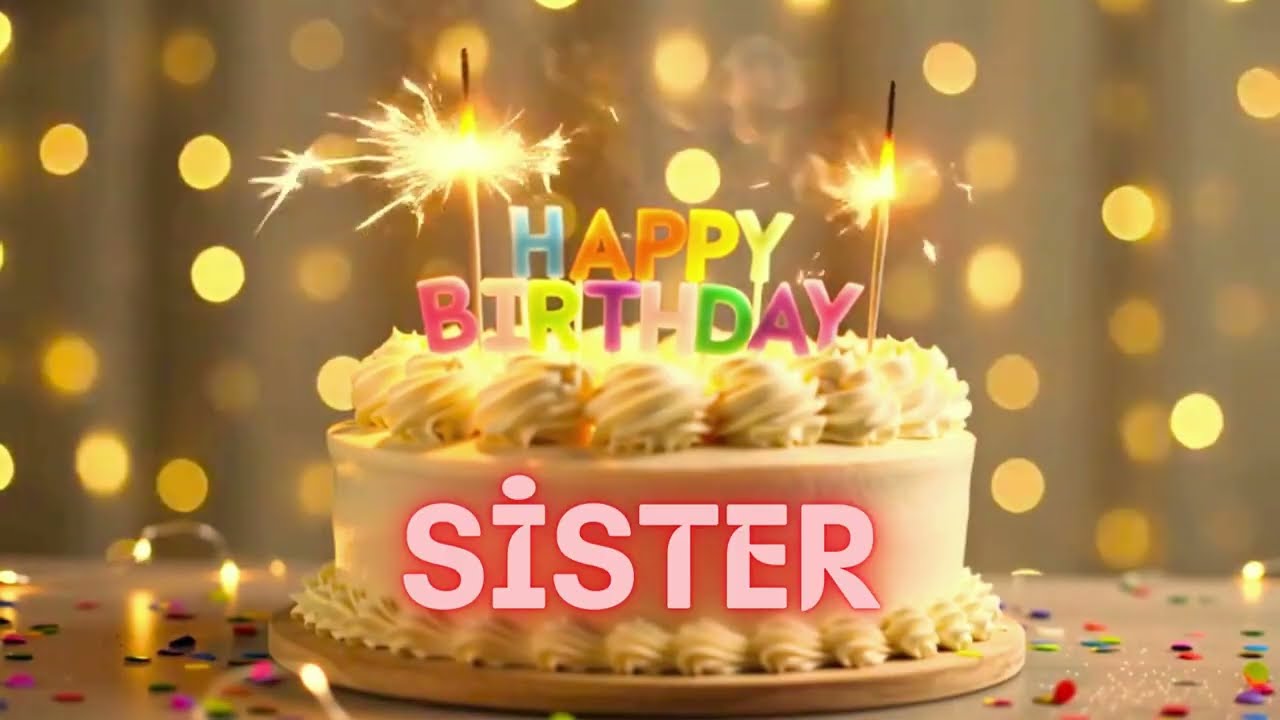С Днем рождения, сестричка! 🎀 Веселая и трогательная песня ко дню рождения