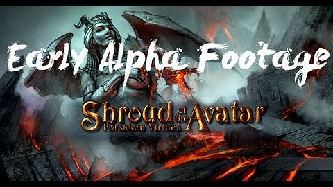 Shroud of the Avatar -  Early Alpha Footage (RTX 2013 Demo Highlights)