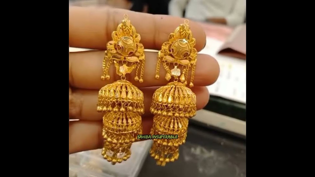 Latest Design Of Gold Earrings