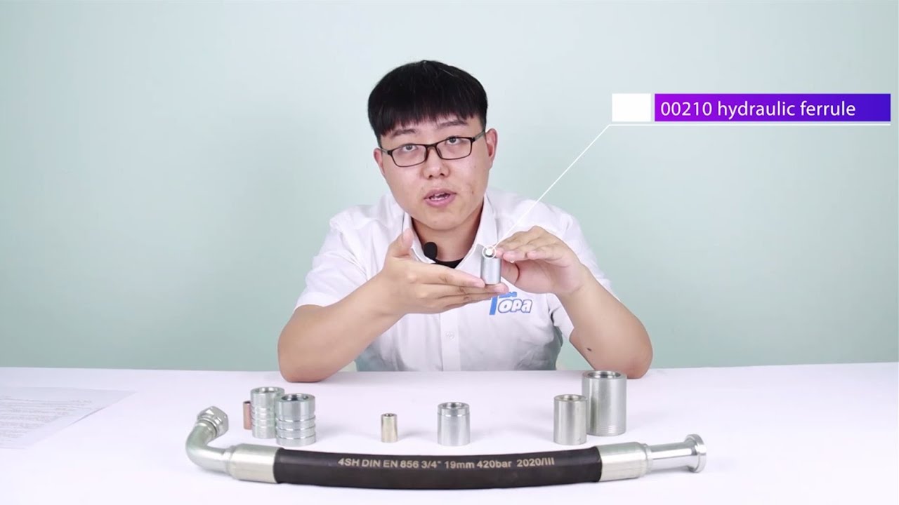 How to choose a hydraulic hose ferrule This video introduces you to many different hose sleeves