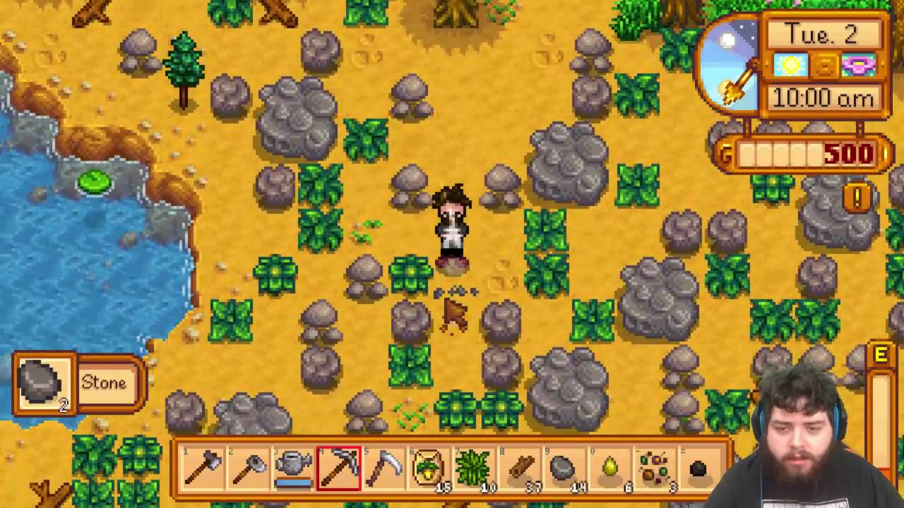 Stardew valley blind playthrough - YouTube