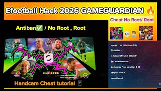 Efootball Pes Hack Mod - New Mod Gameguardian Script No Rootroot Cheat Code Handcam