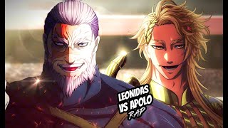 Leonidas vs Apolo 💥 Shumatsu No Valkyrie Rap | Doblecero