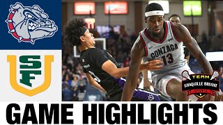 #17 Gonzaga vs San Francisco Highlights |  NCAA Men's Basketball | 2024 College Basketball
