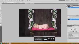 Composite of baby on a swing screenshot 4
