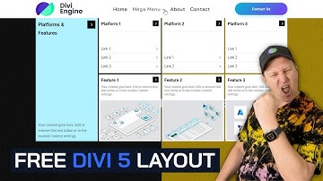 Build a Divi 5 Mega Menu Without Plugins (Free Template)