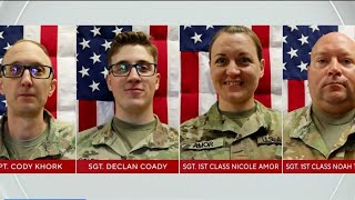 Four U.S. Army soldiers killed in Iran identified, and one of them is from Florida