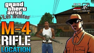 GTA San Andreas: Definitive Edition M4 Assault Rifle Location (GTA Guide)