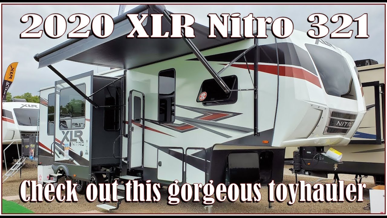 Toy Hauler Fifth Wheel 2020 XLR Nitro 321 Forestriver @ Couchs RV