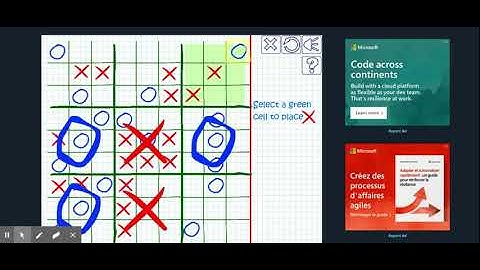 Strategic Tic-Tac-Toe/ Cool Math Games