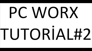 PC WORX Tutorial#2/Solutions for some problems that you can encounterby giving an IP to PLC