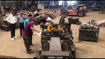 M7MI twin hydraulic interlocking clay soil brick making machine for sale
