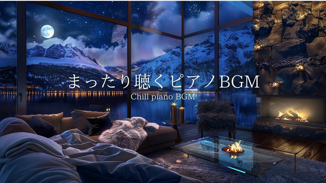 [癒しのピアノ] まったり聴くピアノ｜夜にゆっくり流すBGM|Relaxed Piano Time | Slow and Gentle Piano BGM
