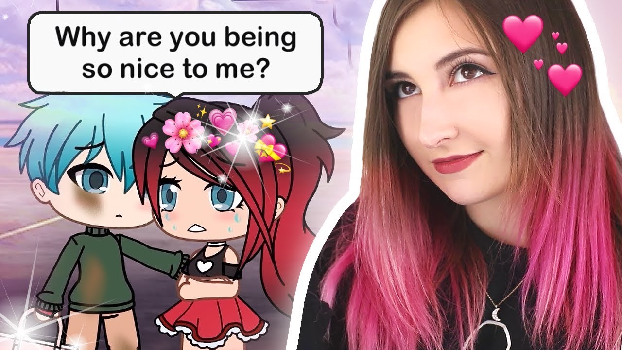 FALLING IN LOVE WITH THE POOR BOY 💗 // Funny Gacha Life Story Reaction ...