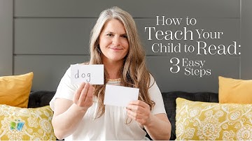 How to Teach Your Child to Read | 3 Easy Steps | The Good and the Beautiful