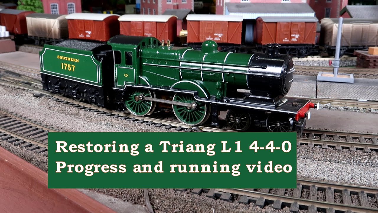 Triang L1 Restored. Vintage OO model Railway YouTube