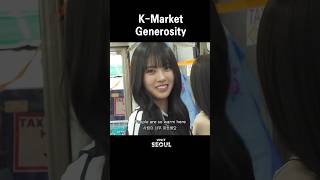 This is Korean generosity