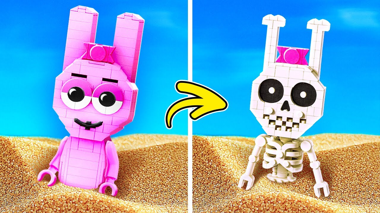 Lego Sprunki Ganhou Vida! *100 Ideias de Lego Para Se Divertir*