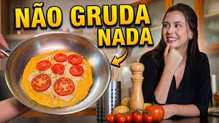 O Truque Que Chefs Usam Para Inox Virar Antiaderente