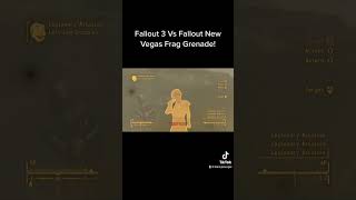 Fallout 3 Vs Fallout New Vegas Frag Grenade!