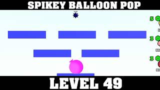 Reveal LEVEL 49 in SPIKEY BALLOON POP *Roblox* (Guide Walkthrough) (New Level)