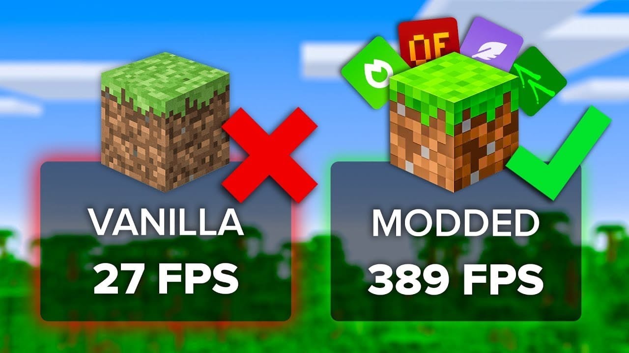 Best Minecraft Mods For Maximum FPS Boost - YouTube