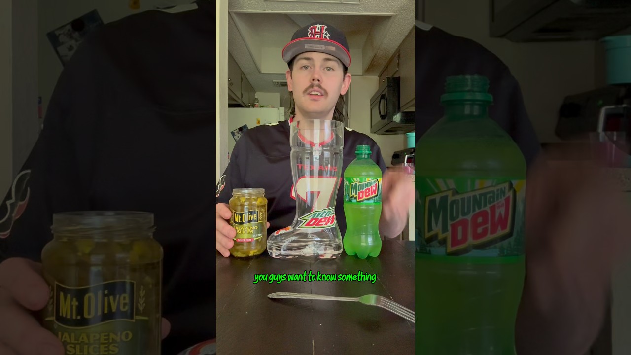 What if jalapeño taste like Mountain Dew #shorts #reels #fyp #fyp