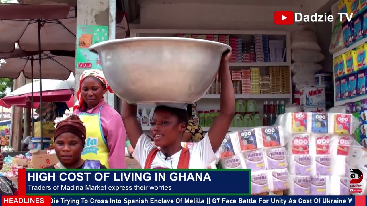 Cost of Living in Ghana People of Madina in Accra vent their