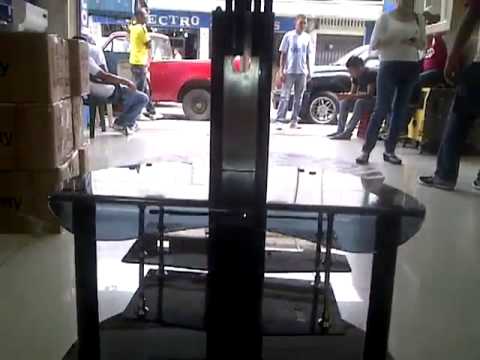 Mesa de lujo con soporte de tv de hasta 57" tvd023 youtube