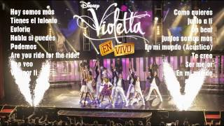 Video thumbnail of "Lo mejor de Violetta en Vivo en Buenos Aires - Video Interactivo"
