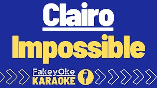 Clairo - Impossible [Karaoke]