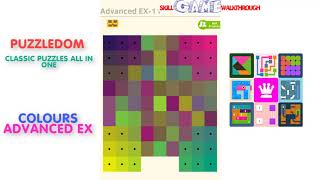 Puzzledom - Colours ADVANCED EX Level 1 - 50 - Walkthrough screenshot 4