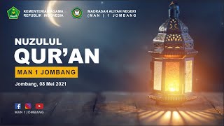 PERINGATAN NUZULUL QUR'AN MAN 1 JOMBANG 2021