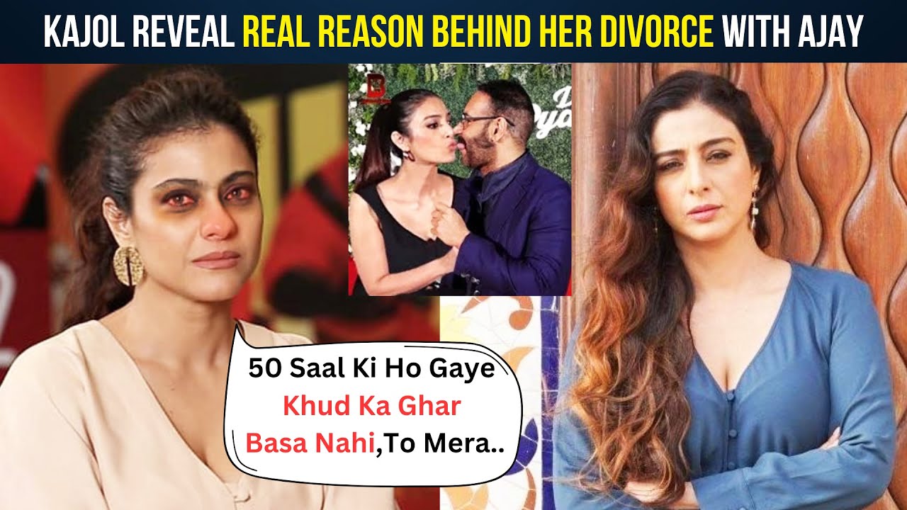 Kajol Publicly Slams Tabu After Her 24 Years Marriage Broke With Husband Ajay Devgan