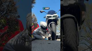 Changing My Motorcycle’s Oil #ninja400 #motorcycle #sportbike #bike #biketok #beginner #shorts