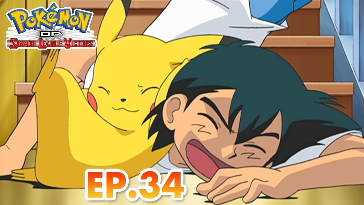 Pokémon: DP Sinnoh League Victors | EP34〚Full Episode〛| Pokémon Asia ENG
