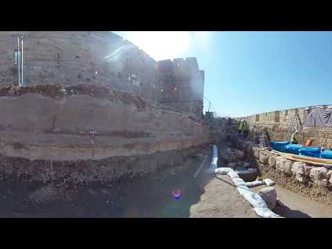 Renewal and Conservation at the Tower of David  - 360° |  שימור והתחדשות במגדל דוד - 360°