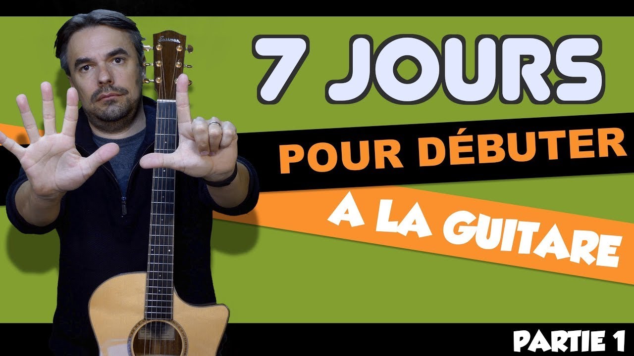 Bien Débuter à la GUITARE : Les notes, les cordes, tenir sa guitare