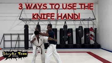 3 Ways To Use The Knife Hand “Block”