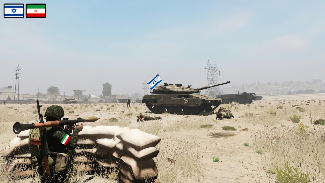 Today, Iran's best troops managed to capture an Israeli military base in the east.