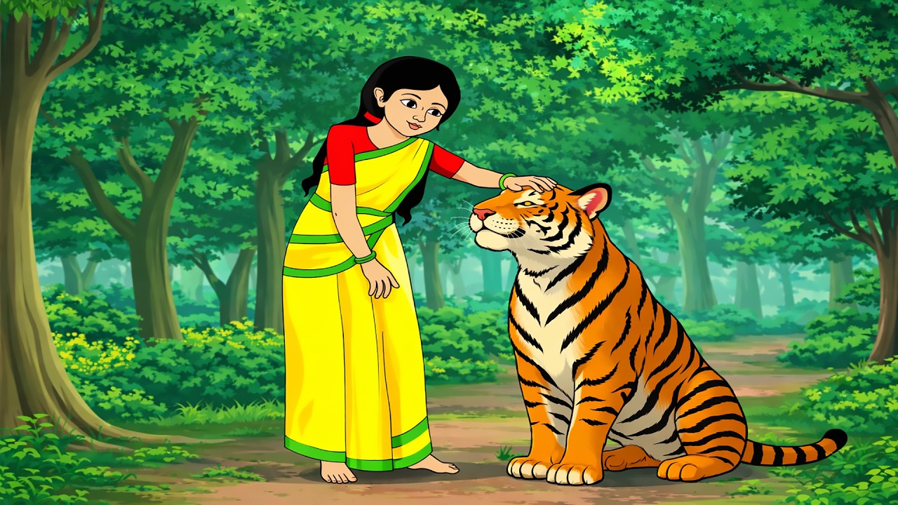 বাঘের সাথে বন্ধুত | thakurmar jhuli | Bengali Moral Stories Cartoon | Rupkothar Golpo | Fairy Tales