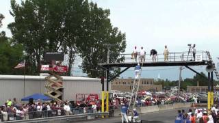 Central Islip Hoboes c ladder @ New York State drill 2010