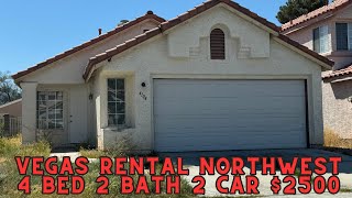 COMPASS ROSE - RENTAL 2250 4 bed 2 bath NORTH LAS VEGAS single story Section 8 OK pets ok