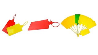 Plastic Seals Supplier Plastic Seal Custom Logo Custom Tamper Proof Pull Tight Plastic Seals