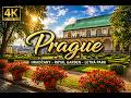 Walking in PRAGUE 🇨🇿 Letná Park, Metronome &amp; Beautiful City Views | 4K Sunny Morning