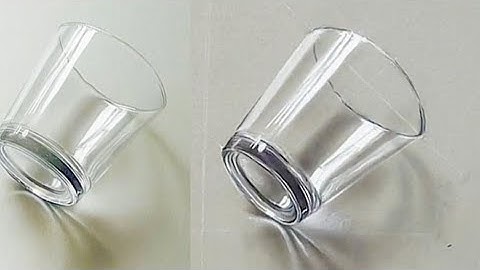 Realistic 3D Glass drawing ✍️| Full Portrait Drawing For Beginners |Step by step