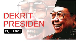 Maklumat atau Dekrit Presiden Gus Dur 23 Juli 2001 #dekritpresiden #gusdur #323