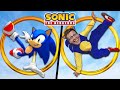 Stunts From Sonic The Hedgehog In Real Life