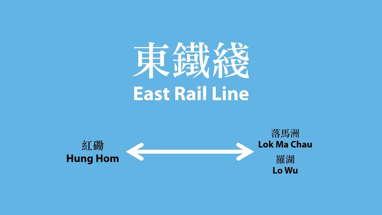 【港鐵/MTR】東鐵綫車站廣播 East Rail Line Station Announcement