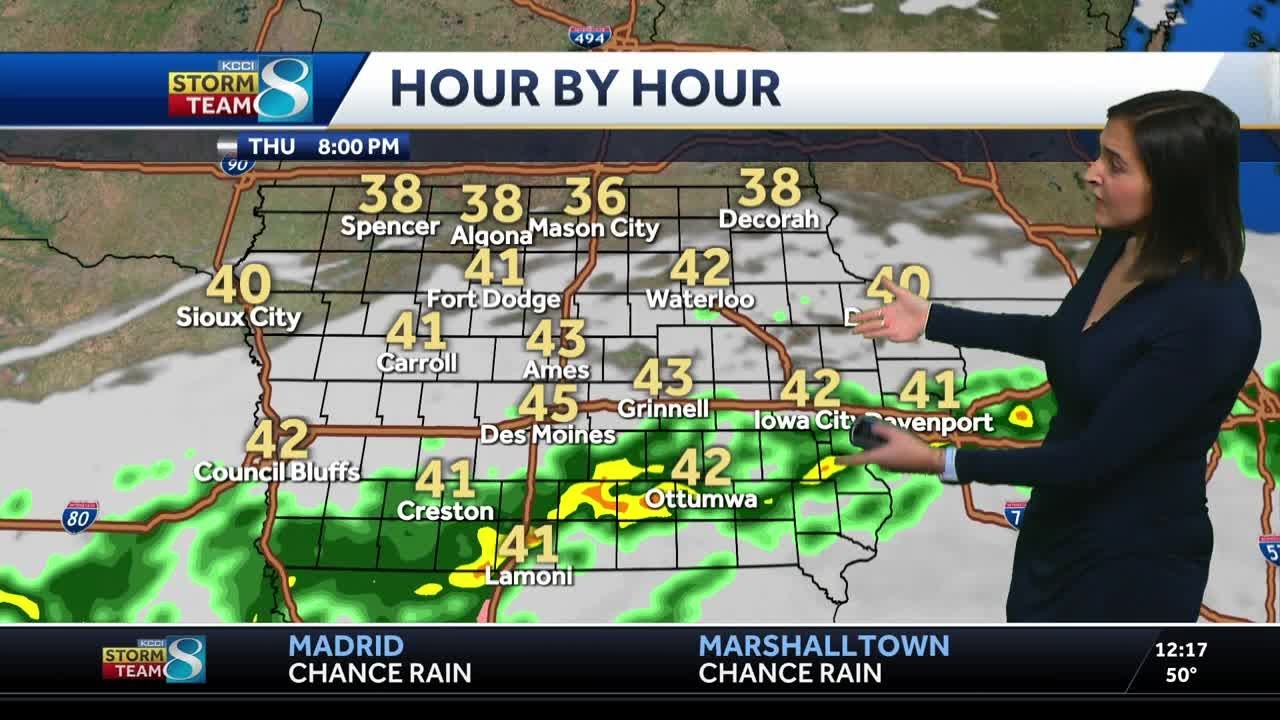 Iowa weather: Rain chances and above normal temps across the state ...